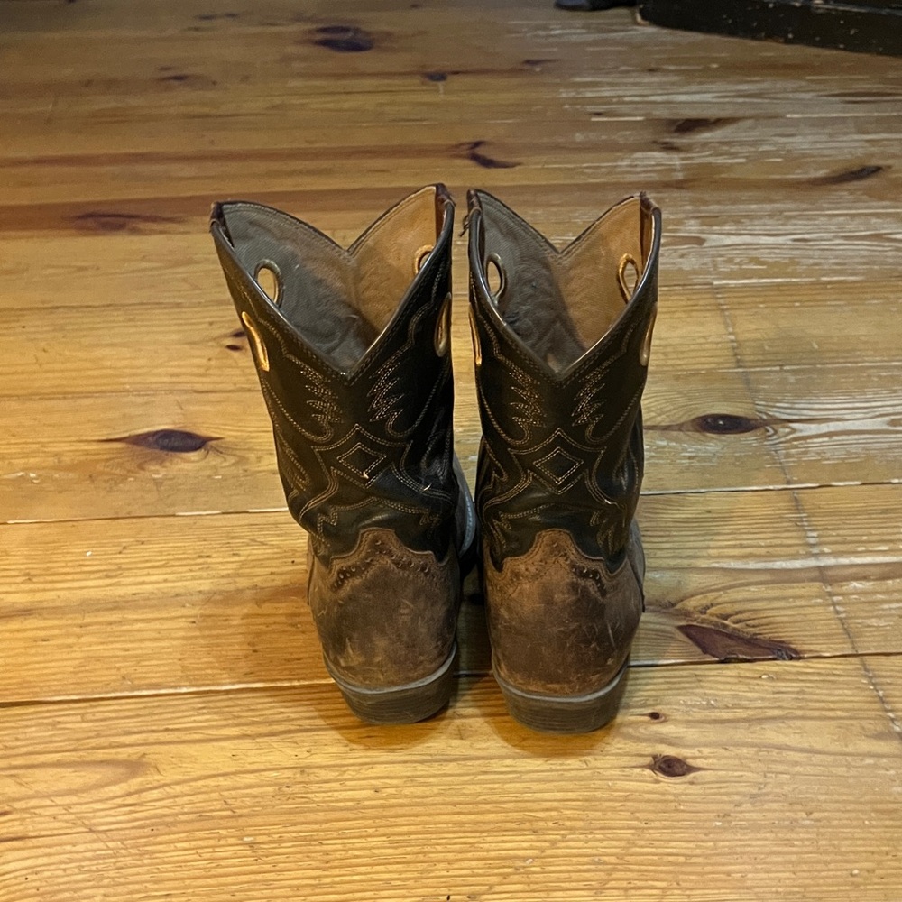Ariat Kids Brown and Black Boots - Picture 3 of 5
